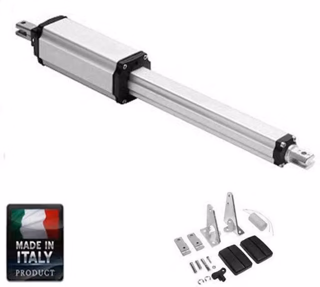 PISTONE 230V PM 300 ATTUATORE CANCELLO BATTENTE SI ADATTA A APRIMATIC XT230 XT