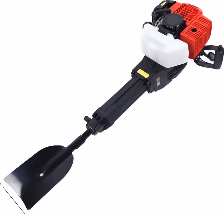 Potente trincea, alimentata a benzina 52CC, utensile potente monocilindrico, rosso