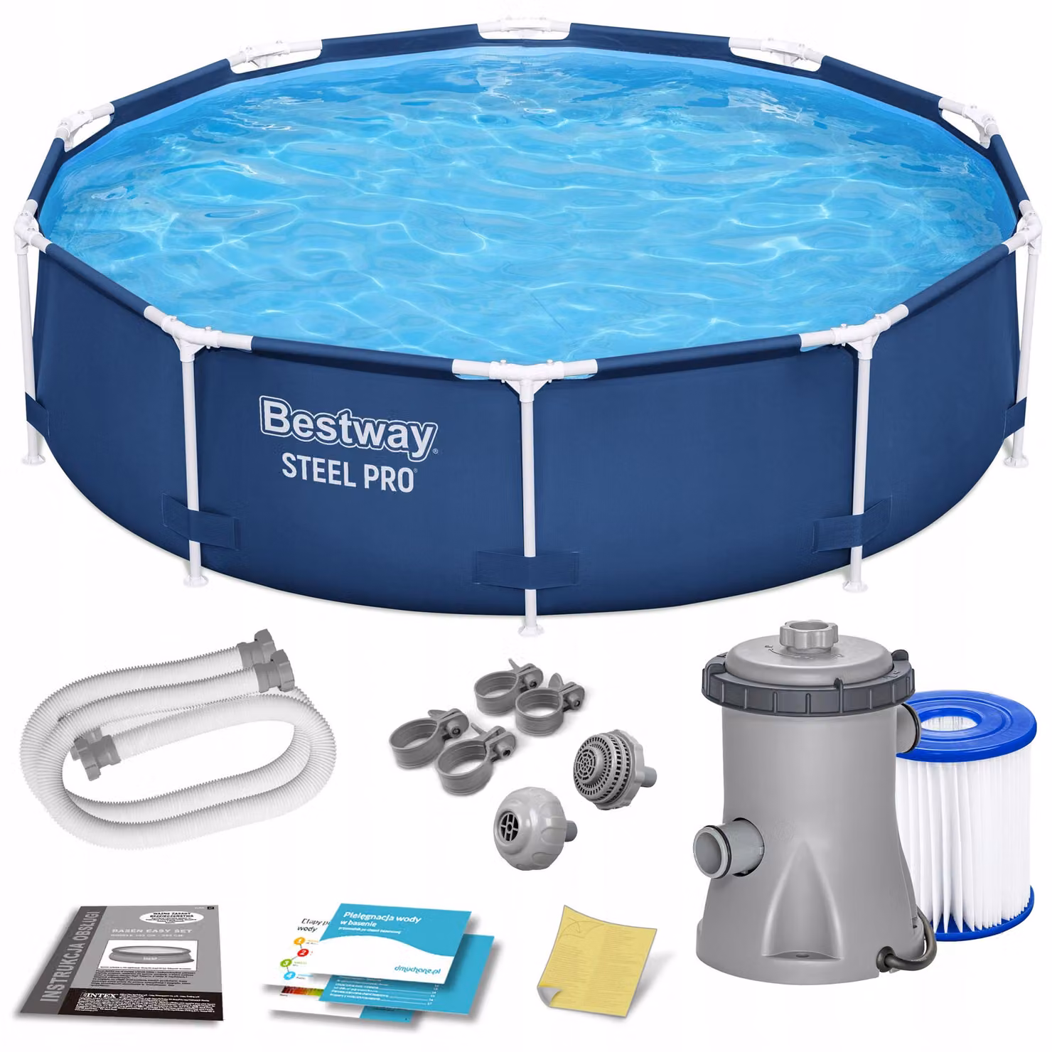 Bestway Steel Pro Pool + pompa filtro 305 x 76 cm
