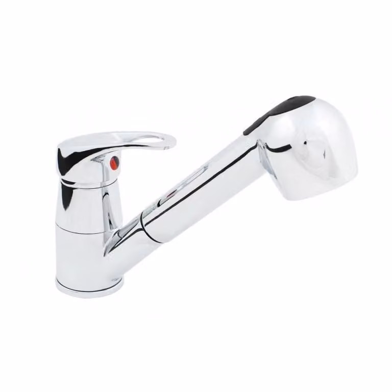 Miscelatori monocomando per lavabo, vasca, doccia, cucina, bidet, lavello ST  - Rubinetto da cucina con doccetta estraibile
