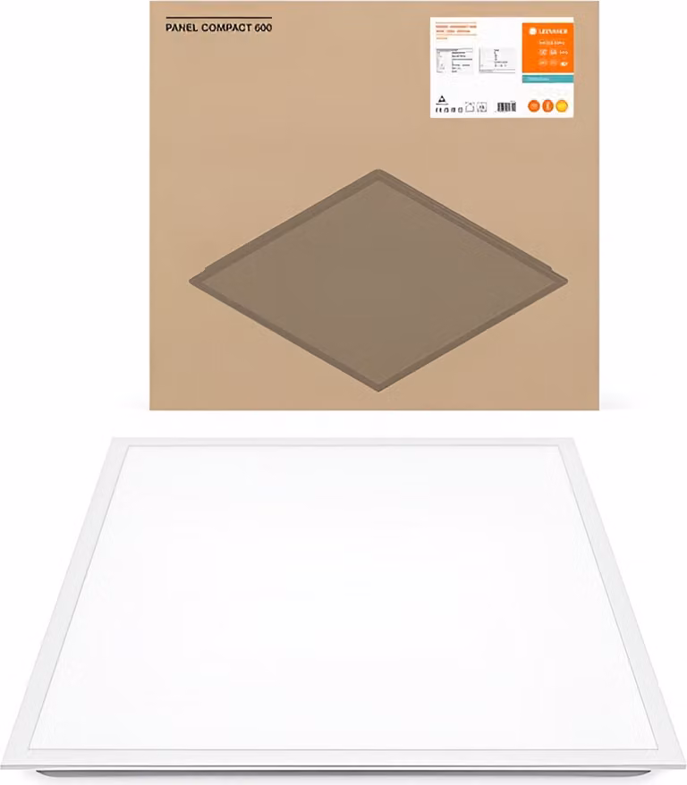 Pannello LED 60x60 cm 33W 3630lm Compact 600 di LEDVANCE No Flicker 6500K Personalizzato Bianco freddo