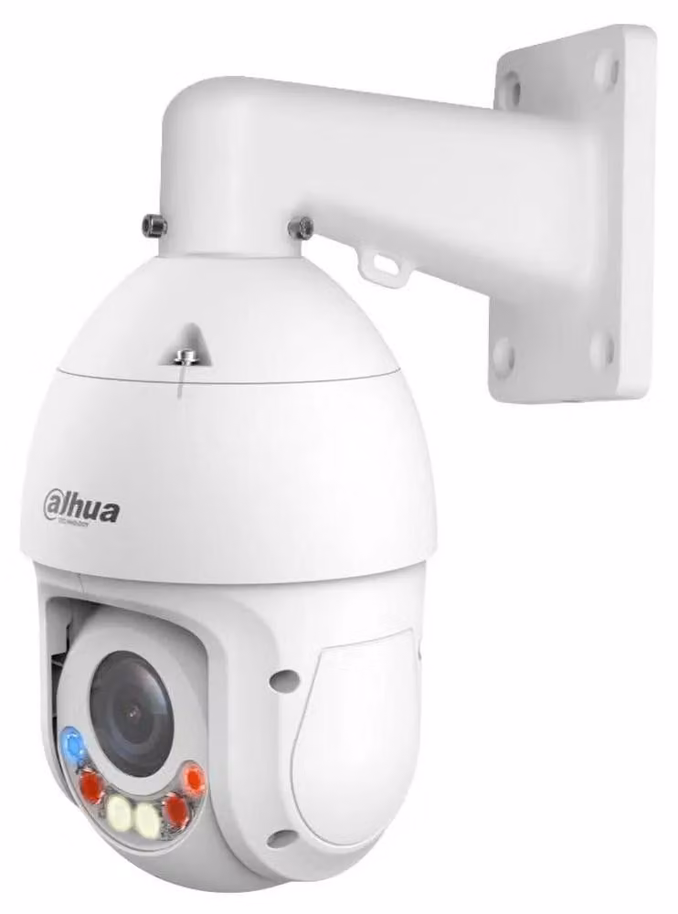 Dahua CCTV 4MP 25 Starlight IR, telecamera PTZ a luce bianca con connessione di rete, DH-SD4E425GB-HNR-A-PV1