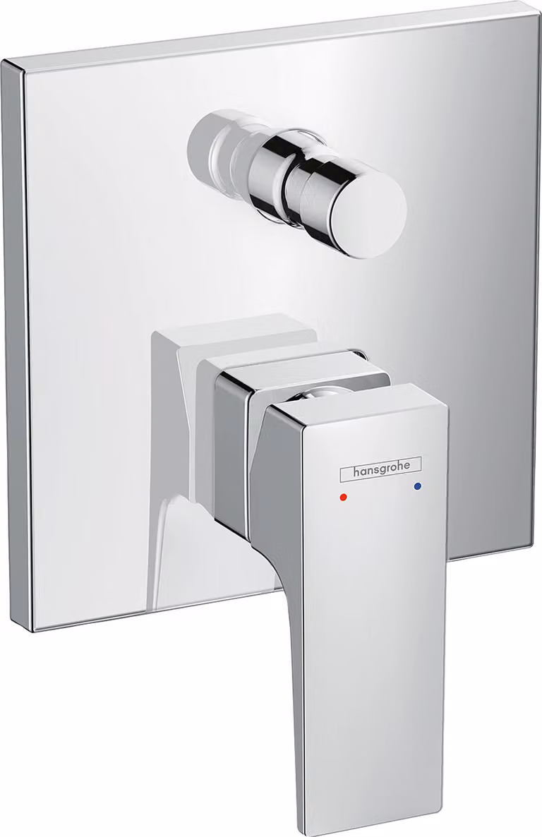 hansgrohe Metropol mitigeur monocommande de bain encastré, poignée à levier, combinaison de sécurité, 32546000, 32546000