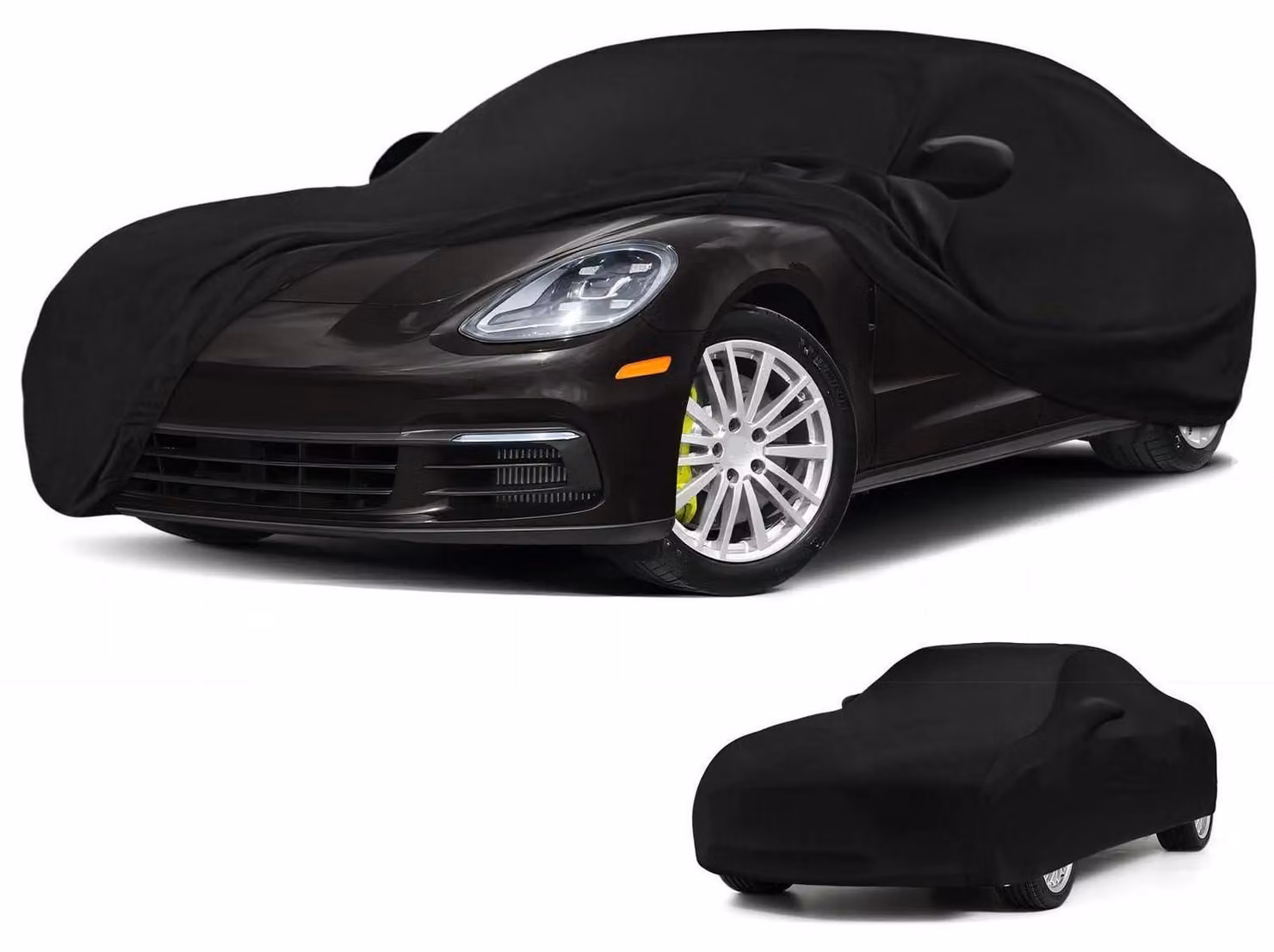 Copertura per auto, adatta per Porsche Panamera dal 2010 al 2025, elasticizzata, traspirante e antipolvere