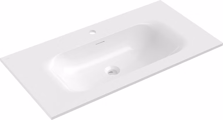 Mexen Vela lavabo da incasso 91 x 46,5 cm, bianco lucido - 25239000