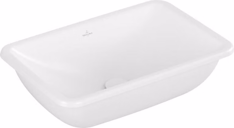 V&B V&B Lavabo da incasso Loop& Friends senza foro per rubinetto, senza piano di appoggio, 54x34 cm, acciaio inossidabile, C+