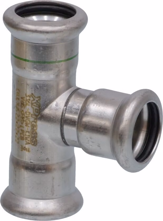 VSH XPress in acciaio inossidabile R2714, raccordo a T, 15 mm