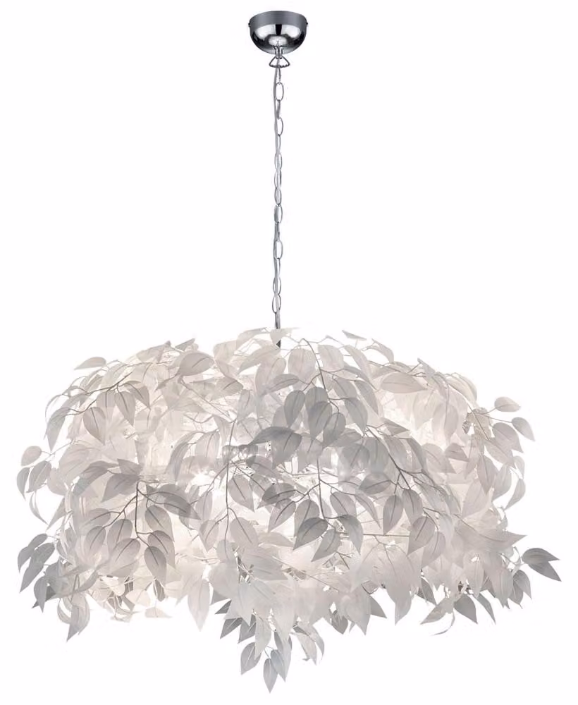 Lampada a sospensione LED RGB con design a foglia LEAVY