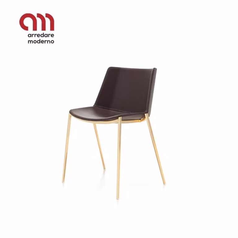 Sedia Aiku Soft MDF Italia 4 Gambe Conificate