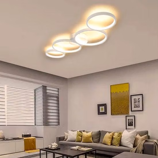 Lampada da soffitto vintage industriale - Plafoniera lampada da camera da letto [Classe di energia A++ fino a G]