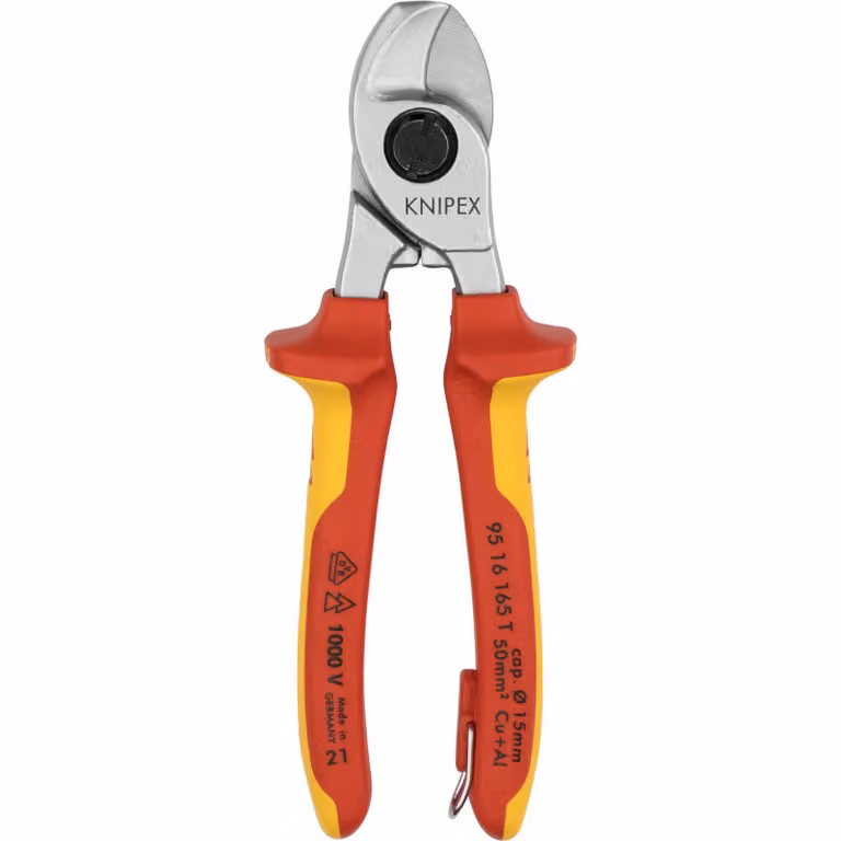 Tagliafili VDE 165 mm con occhiello in silicio Knipex | 4003773081524