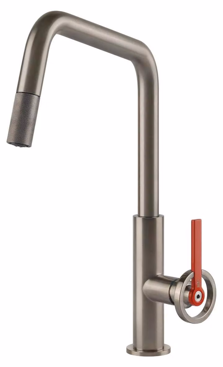 Gessi 60203, estrazione, nichel, maniglie, immagine singola, 3/8", 4 cm