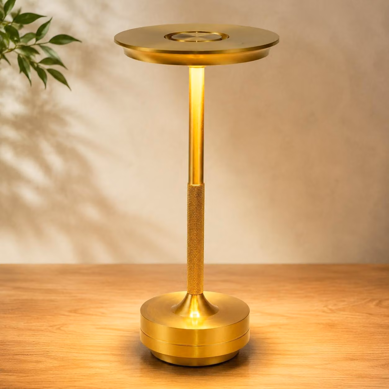 ZMH Lampada da comodino Lampada da tavolo a batteria Lampada da tavolo a LED ricaricabile Lampada da tavolo touch dimmerabile con batteria ricaricabile USB Lampade da tavolo oro per davanzale moderno Soggiorno cameretta camera da letto
