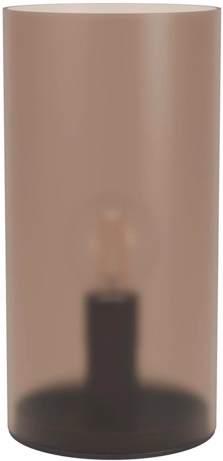 Azomor: elegante lampada da tavolo cilindrica in vetro per un'illuminazione d'atmosfera