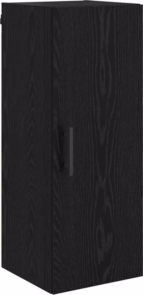 Pensile Rovere Nero 34,5 x 34 x 90 cm Legno multistrato