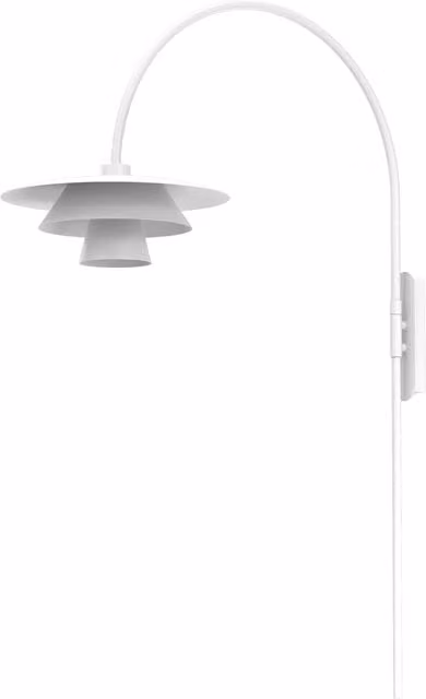 Applique Luminex Plato a 3 luci in acciaio inox bianca con attacco E27