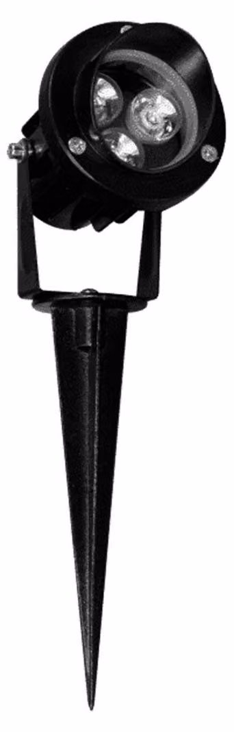 Proiettore LED CADDIE 3 da Esterno 45 Gradi 3000K Colore Nero Mate - Illuminazione Architetturale Alta Efficienza - Beneito & Faure