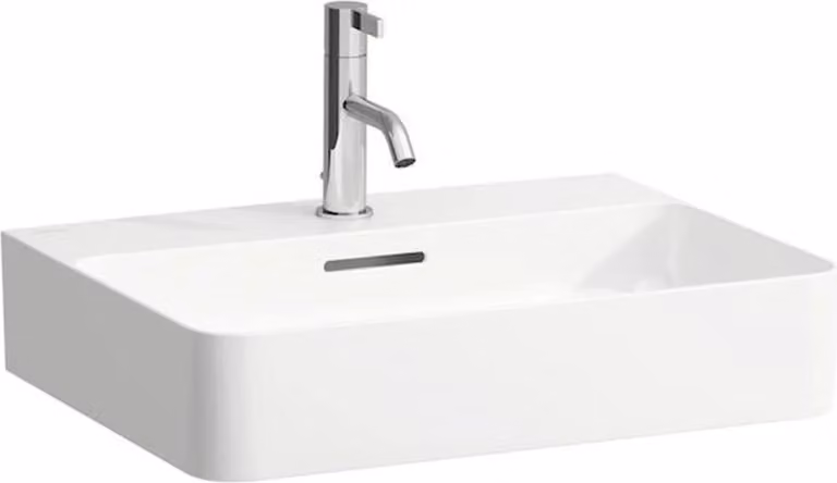 LAUFEN VAL lavabo, encastré, 1 trou de robinet, avec trop-plein, 550x420mm, H8102820001041, H8102820001041