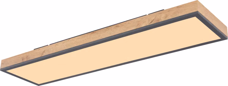 Globo Lighting plafoniera alluminio grafite, LED