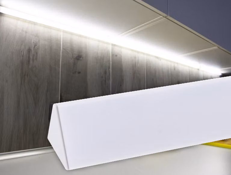 Struttura in profilo di alluminio 1m 18x18 - argento (set di 5 pezzi)
