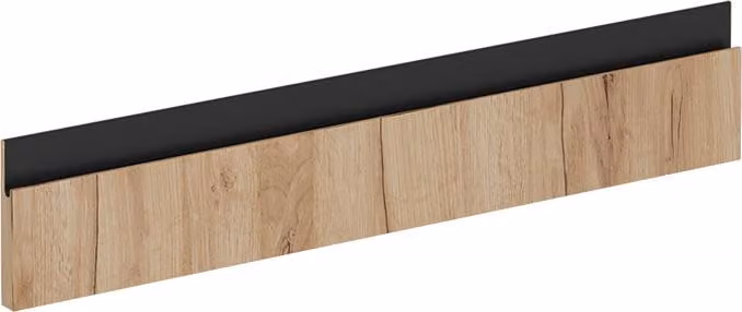 Frontale cucina Vicco R-Line Rovere dorato 59.6 x 11.2 cm frontale del mobile per mobile da incasso forno, Model 39495