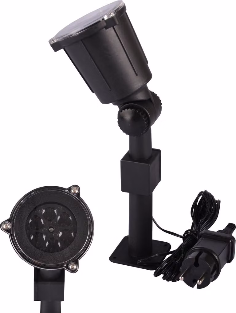 LED facciata faretto proiettore stelle fiocchi di neve illuminazione casa , Variante:fiocco di neve