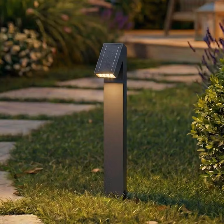Lampada solare a LED PRIOS Lestor, antracite, dimmerabile, IP65 Lestor PRIOS, dimmerabile, Nero, Alluminio, Moderno, Lampade solari