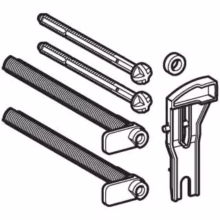 Geberit 241465001 Set di barre di spinta per BetPl.