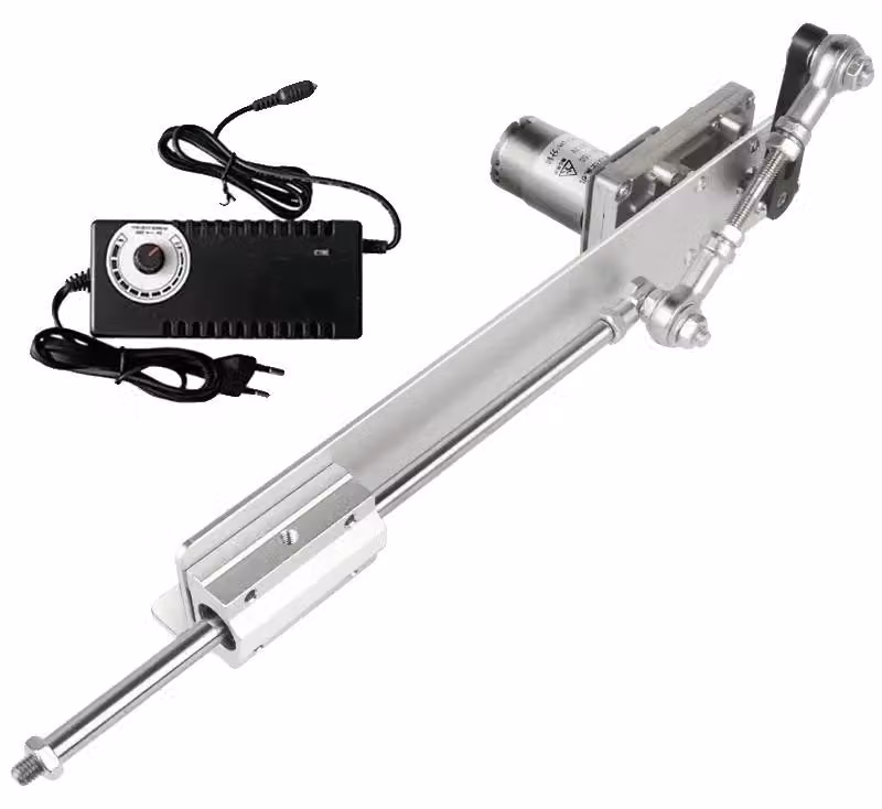 Attuatore lineare, 24V, velocità regolabile, A