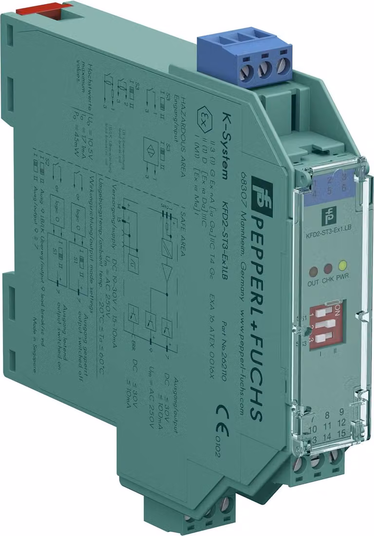 Amplificatore di commutazione di fabbrica Pepperl+Fuchs KFD2-ST3-Ex1.LB 262110