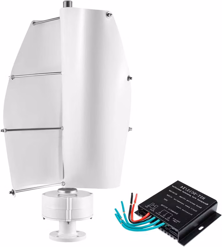 Turbina eolica verticale da 10000W - generatore eolico a bassa velocità - energia silenziosa per la casa e il camper