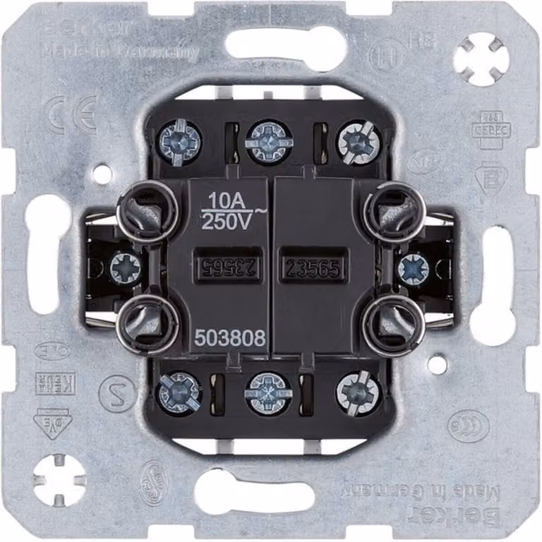 Pulsante a bilanciere Berker 503808