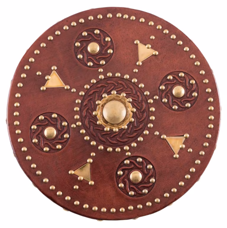 Piccolo scudo rotondo scozzese, mini-targe