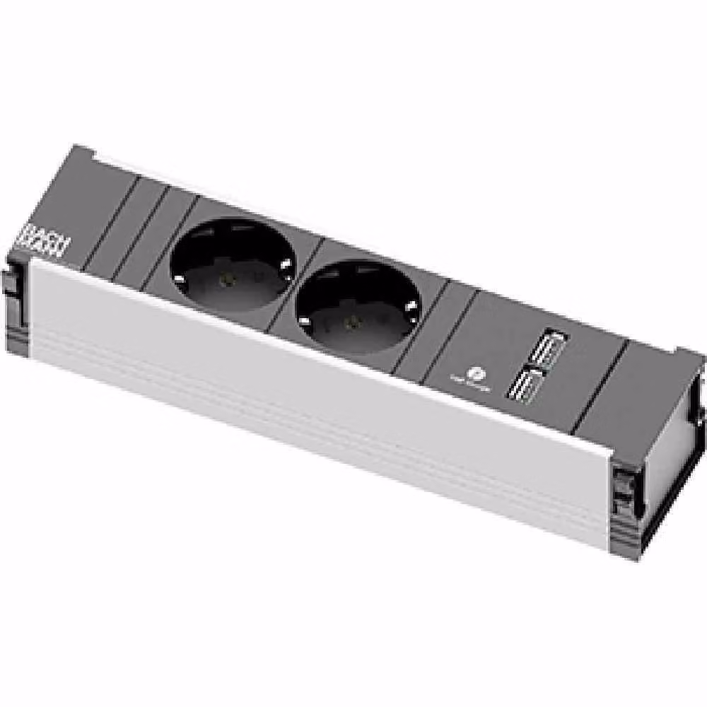 BACHMANN CONI 2x Schutzkontakt 1x Caricatore USB