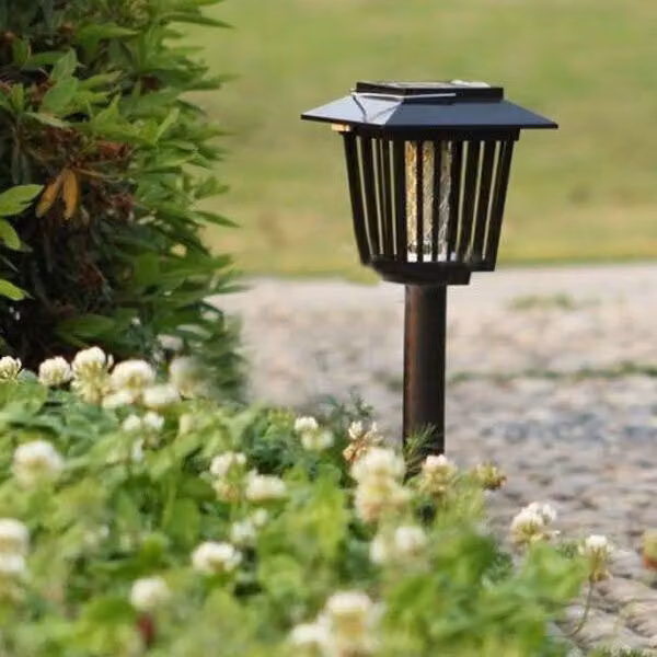 Moskito Pest Zapper a energia solare LED Lampe Licht