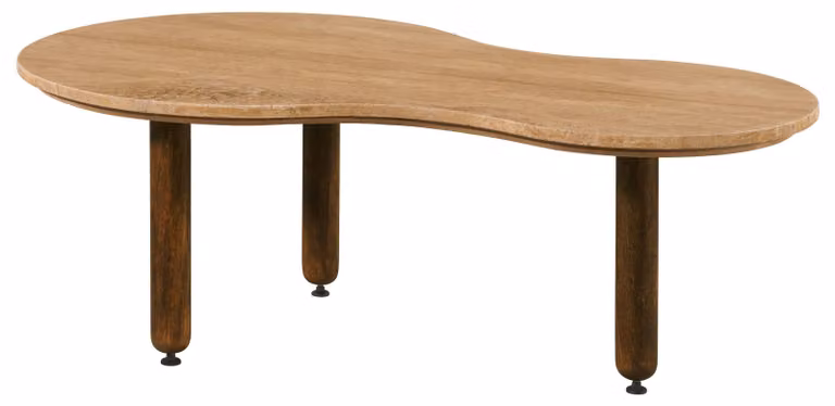 MASSIVMOEBEL24 | Tavolino da salotto in legno di mango 120x70x40 oliato marrone KYOTO #118