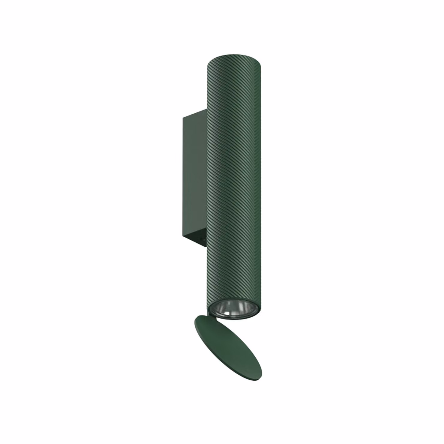 Flos - Flauta Spiga 1 Dimmable DALI - Lampada da parete o soffitto da esterno - Verde Foresta