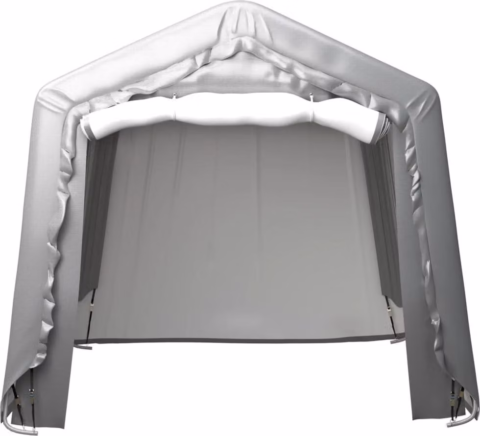 Tenda Capannone 240x240 cm in Acciaio Grigio