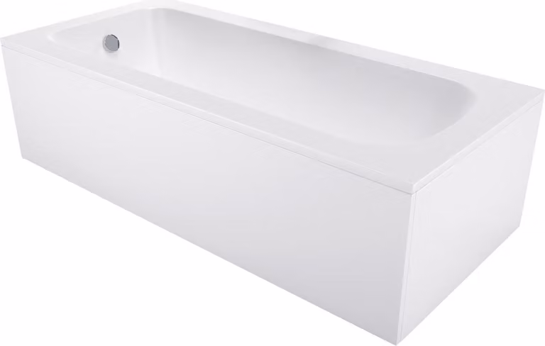 Mexen Vega vasca rettangolare 150 x 70 cm con rivestimento, bianca - 55011507000X