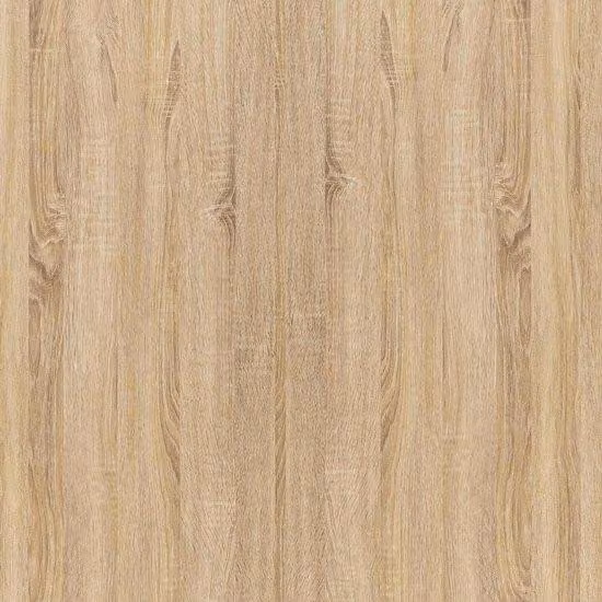 Carta da parati autoadesiva con motivo vintage in legno di quercia, 40 cm x 300 cm, marrone, pronta all'uso