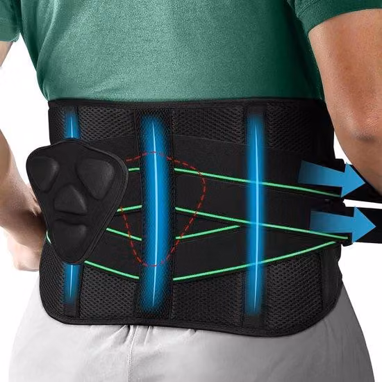 Cintura lombare con supporto 3D - Comoda e regolabile - Pezzo unico