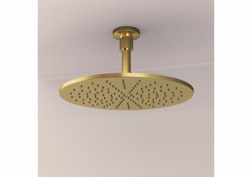 Soffione Ideal Standard Idealrain Atelier rotondo 300mm A5803A2 Oro spazzolato