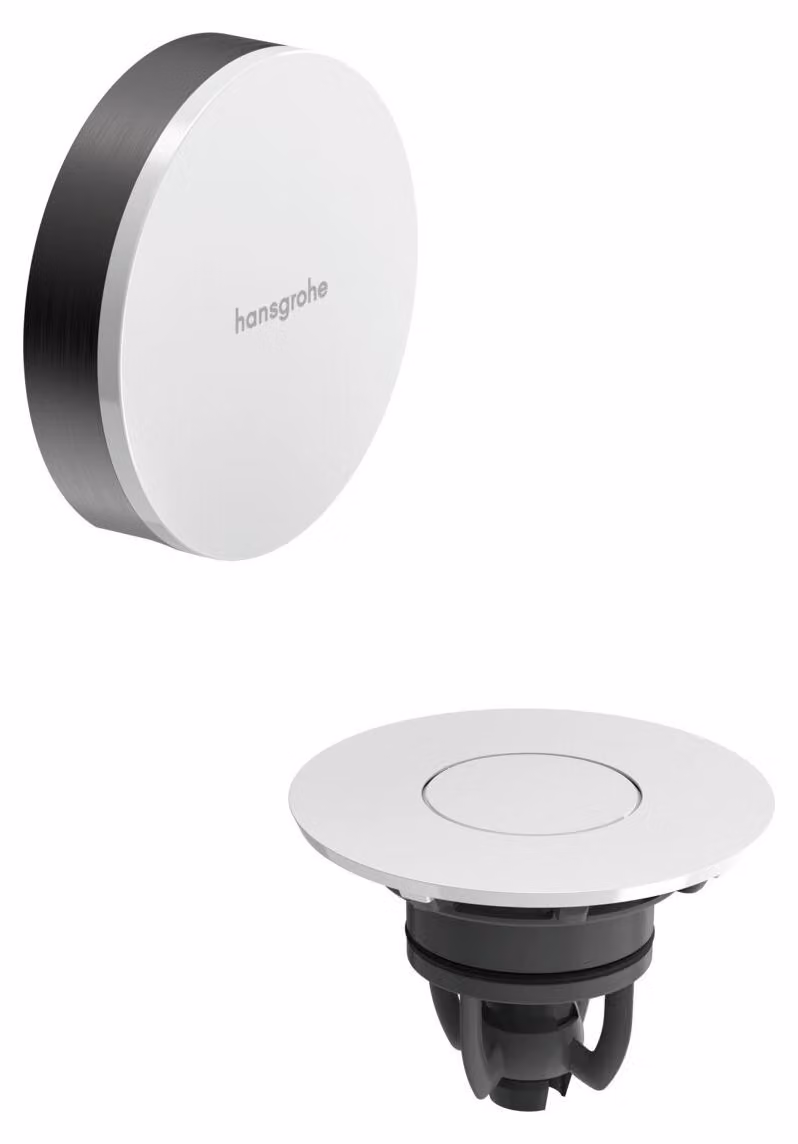 hansgrohe Flexaplus Set de finition Garniture d'écoulement et de trop-plein, 58187340, 58187340