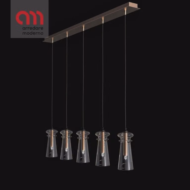 Lampada Licio 2296/L5 Incanto Italamp a sospensione