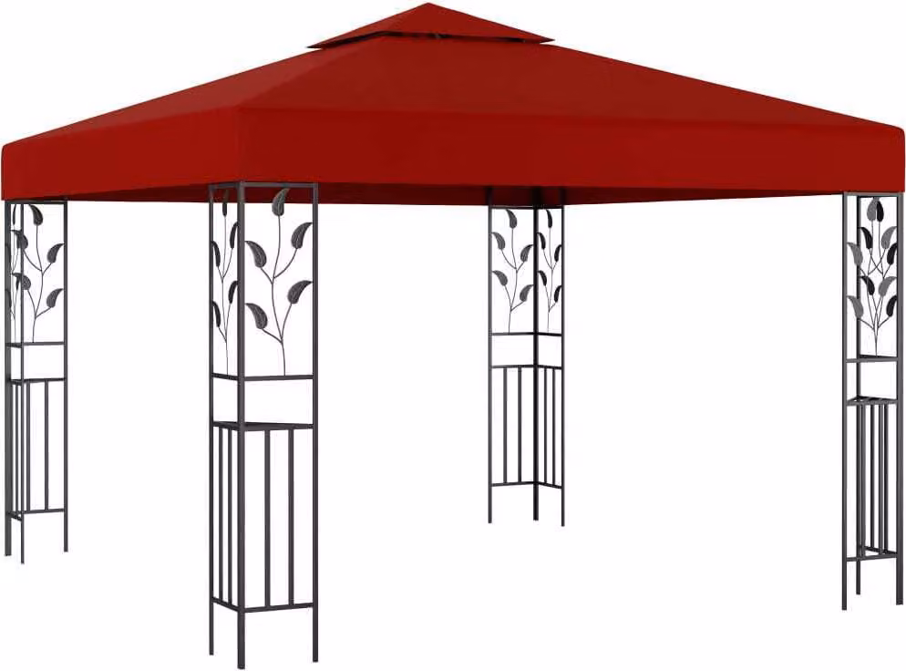 Il Living Store Pavillon 3x3 m Weinrot