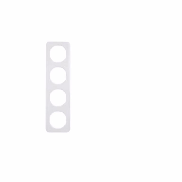 Berker frame pows/gl 4-gang 10142189