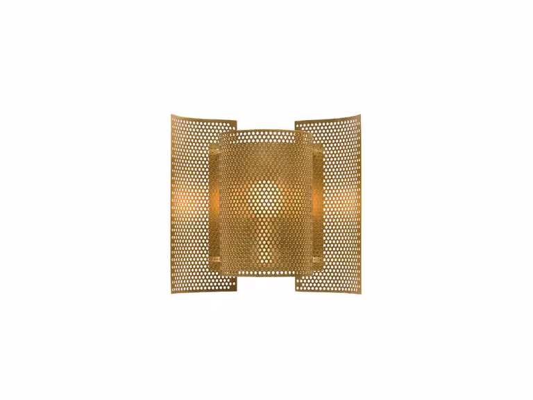 Butterfly Perforated Lampada da Parete