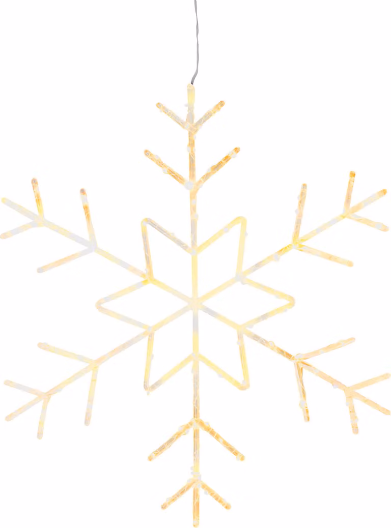 Decorazione MagicHome Natale, Fiocco di neve, 120xLED, IP44, 60 cm