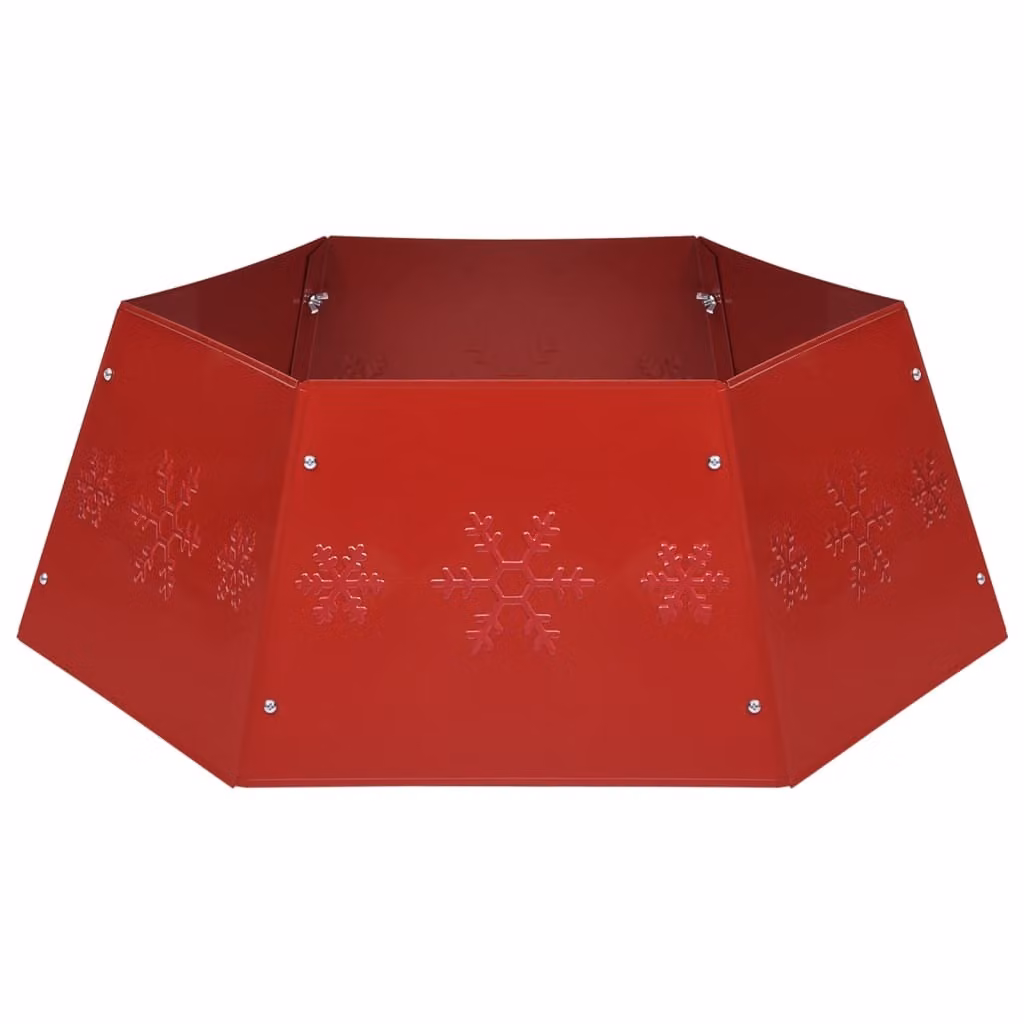 Gonna per Albero di Natale Rossa Ø68x25 cm