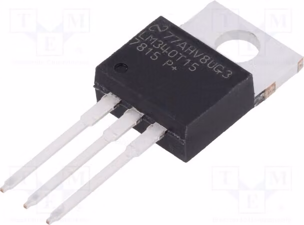 1x IC: Stabilizzatore di tensione, regolato (no), 1,5A, 15V. LM340T-15/NOPB, nuovo